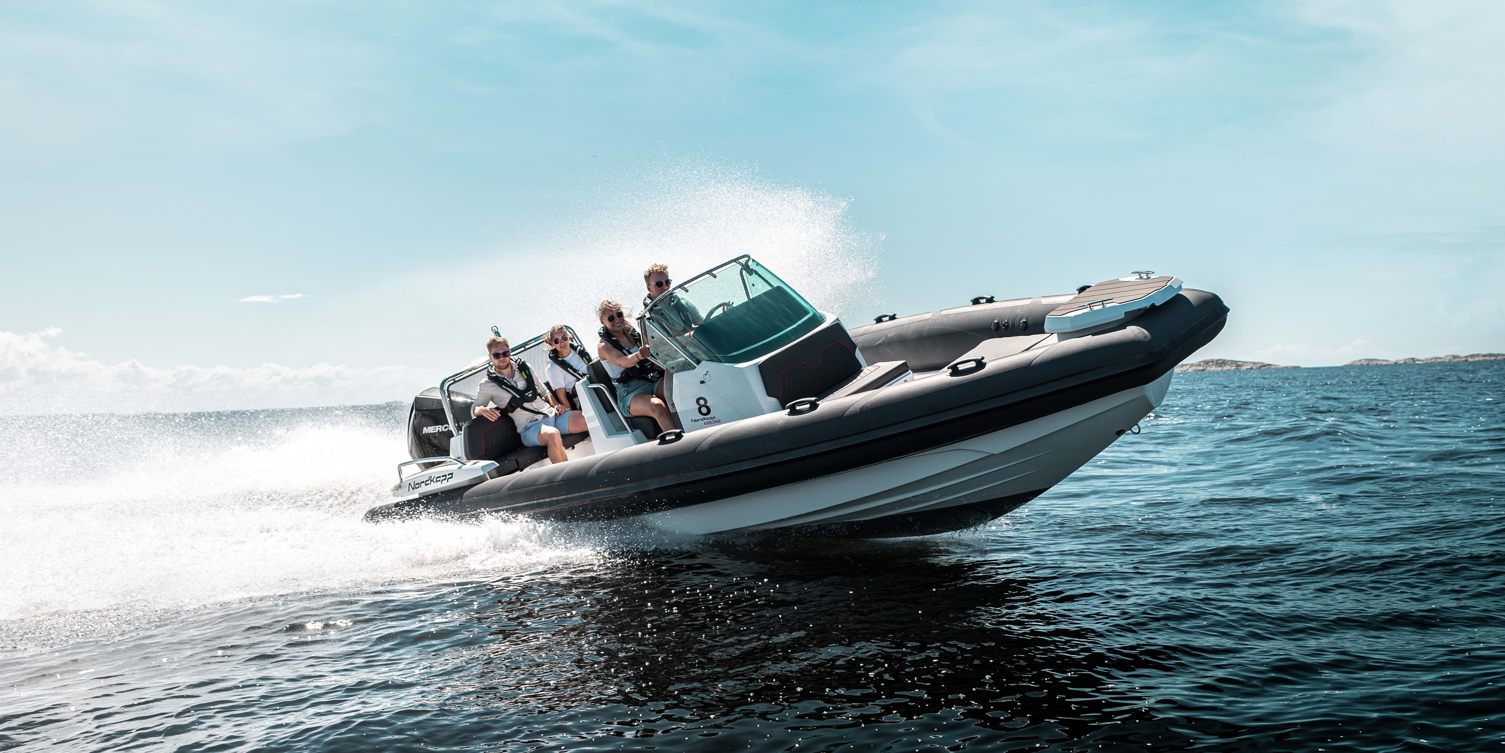 Nordkapp Airborne 8 BW RIB 9